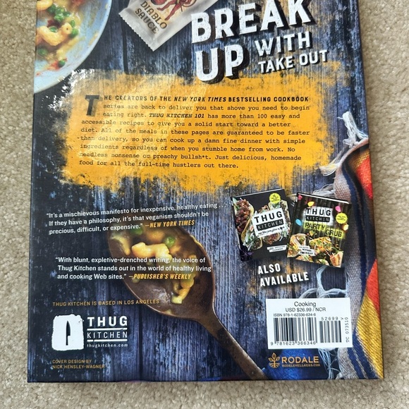 Thug Kitchen 101 keto cookbook- like new - Picture 3 of 3
